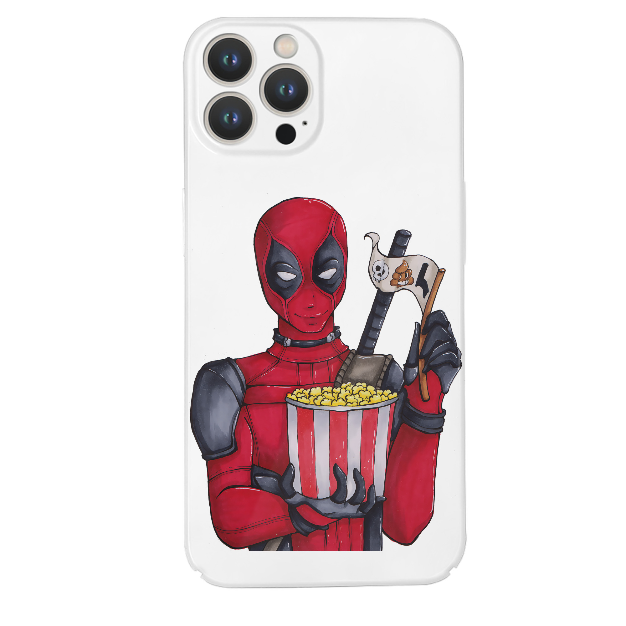（画像用） Deadpool デッドプール 【iPhone 14シリーズ対応】ハードケース
